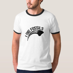 Camiseta Eu cavo fósseis Garra