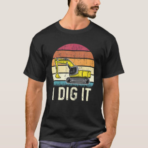 Camiseta Eu Cavoco Operador Escavadeira