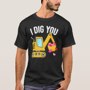 Camiseta Eu Cavou Você Feliz Dia dos Namorados Amor Coração