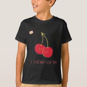 Camiseta Eu Cereja-jo Você Dia dos Namorados Engraçado Fofo