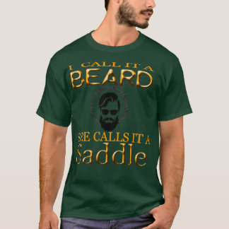Camiseta eu chamo de barba ela chama de sela engraçada 1 1