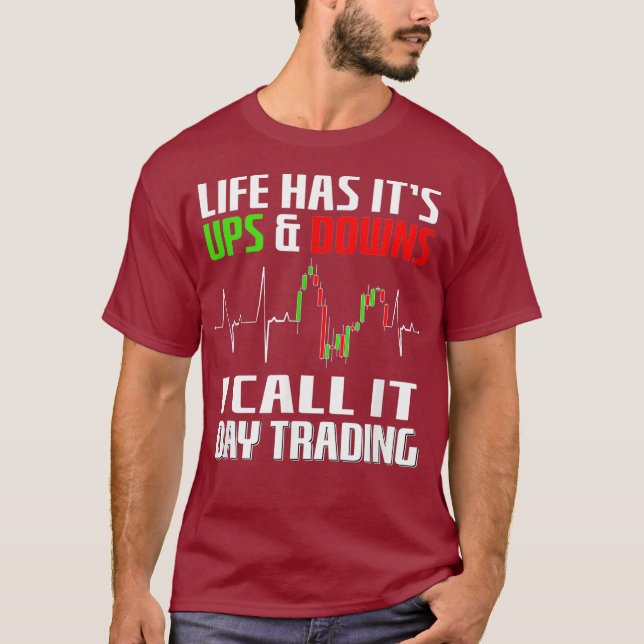 Camiseta Eu chamo de Dia Comerciando Chaminés Cripto de Bol (Frente)