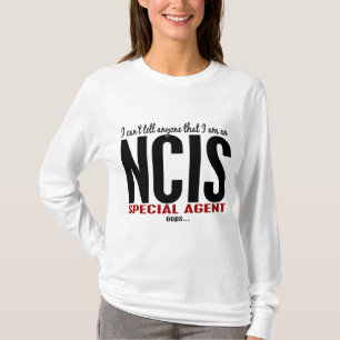 Camiseta Eu chanfro digo a qualquer um o agente de NCIS
