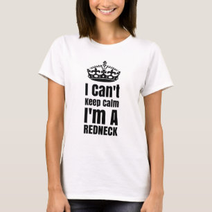 Camiseta Eu chanfro mantenho a calma Im um campónio