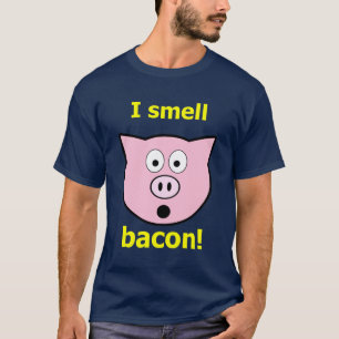 Camiseta Eu cheiro o bacon!