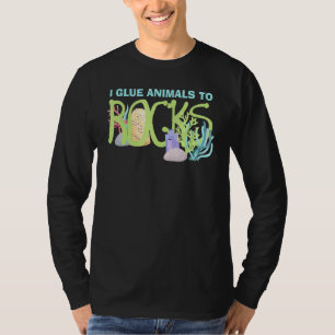 Camiseta Eu Colo Animais Para Foguetes Aquário Aquarista Fs
