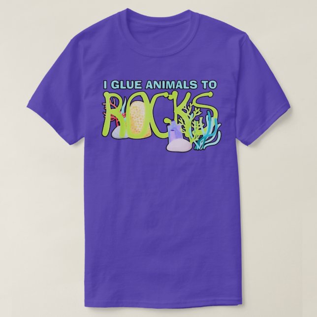 Camiseta Eu Colo Animais Para Foguetes Aquário Aquarista Fs (Frente do Design)