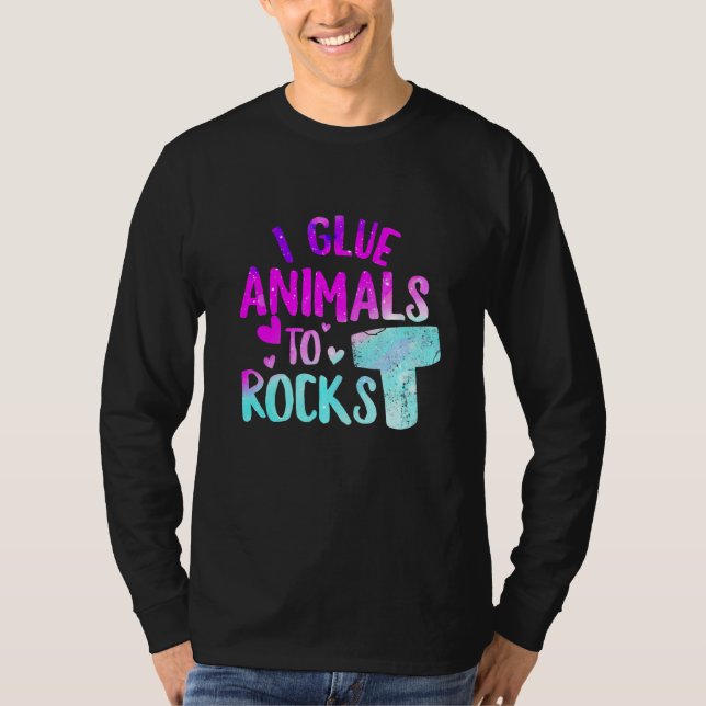 Camiseta Eu Colo Animais Para Pedra O Recife Aquarista (Frente)