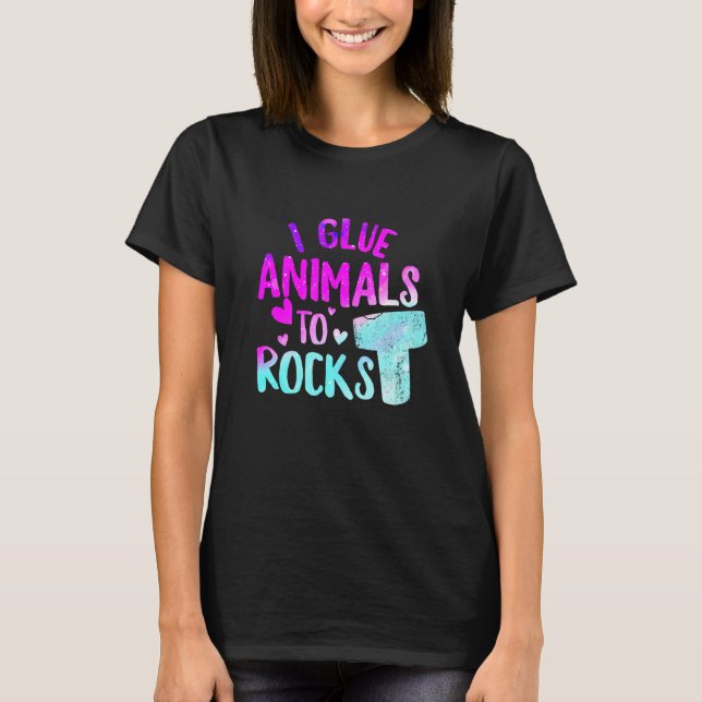 Camiseta Eu Colo Animais Para Pedra O Recife Aquarista (Frente)