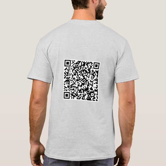 Camiseta Eu Coloquei Hoje Poop Emoji Proctology QR Code (Verso)