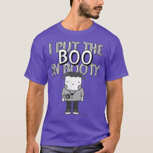 Camiseta Eu Coloquei O Boo Em Booty Boo Halloween Gift 4