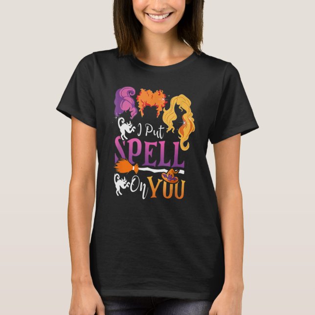 Camiseta Eu Coloquei O Espelho Em Você, Irmãs De Bruxas, Ci (Frente)