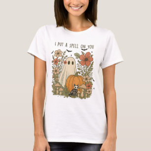 Camiseta "Eu Coloquei Um Feitiço Em Você" Halloween