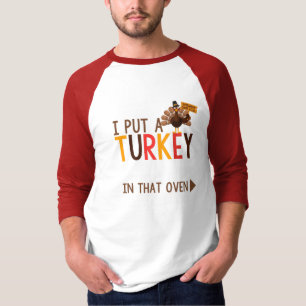 Camiseta Eu coloquei um peru naquele anúncio de gravidez n