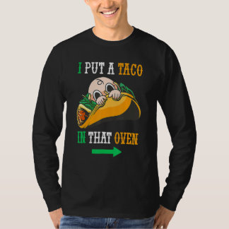 Camiseta Eu Coloquei Um Taco Naquela Oven Cinco De Maio 5 M