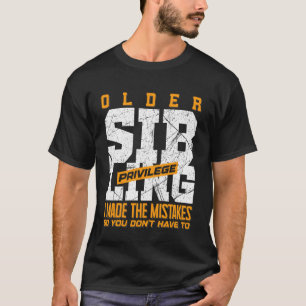 Camiseta Eu Cometi os Erros Para Você Não Ter que Rir