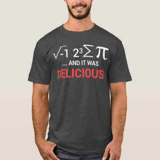 Camiseta Eu Comi Alguma Torta Família Matemática