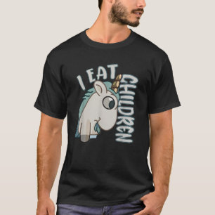 Camiseta Eu Comi Crianças Unicorn Engraçado Sarcástico Unic