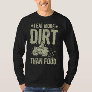 Camiseta Eu Comi Mais Sujeira Do Que Comida Cotação Para Um