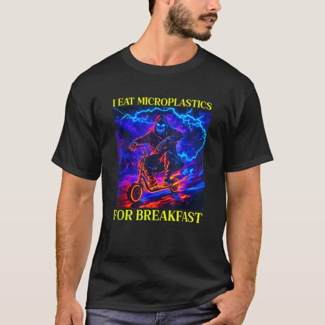 Camiseta Eu Comi Microplásticos (Frente)