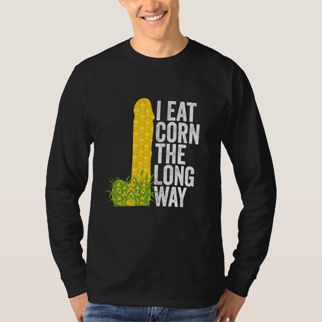 Camiseta Eu Comi Milho Muito Engraçado (Frente)
