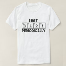 Eu Comi Tacos Periodicamente O Pun Da Ciência Da Q