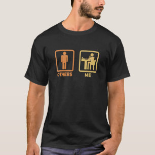 Camiseta Eu como jogo de Conselho do Jogador de Xadrez