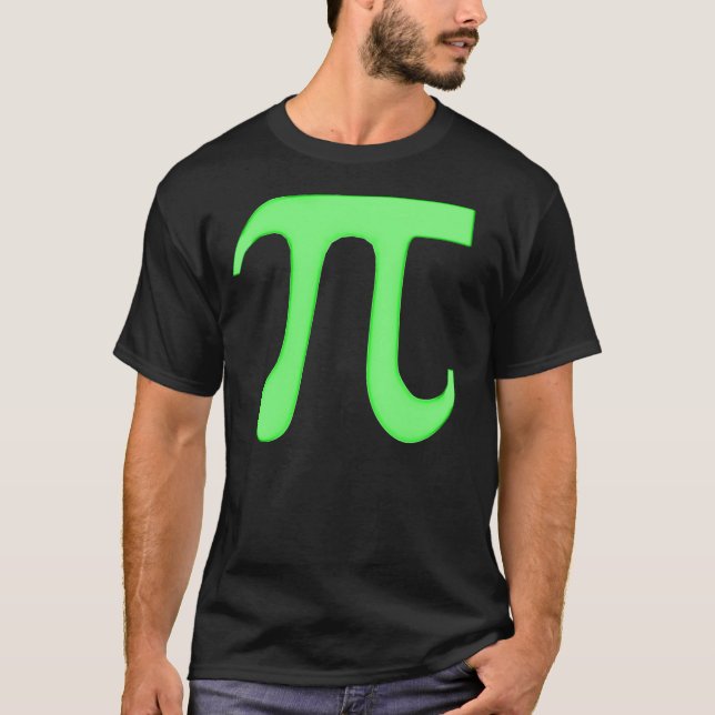 Camiseta Eu como o Pi para o pequeno almoço (Frente)