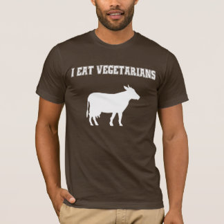 Camiseta Eu como vegetarianos