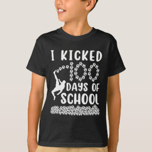 Camiseta Eu Completei 100 Dias De Escola Futebol 100º Dia B