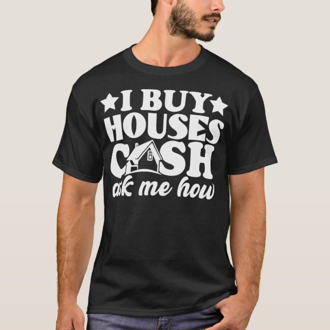 Camiseta Eu Comprar Casas Livres Agentes Imobiliários Mulhe (Frente)