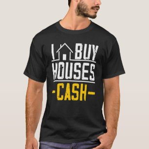 Camiseta Eu Compro Casas Investidor à Vista Gerente de Imóv