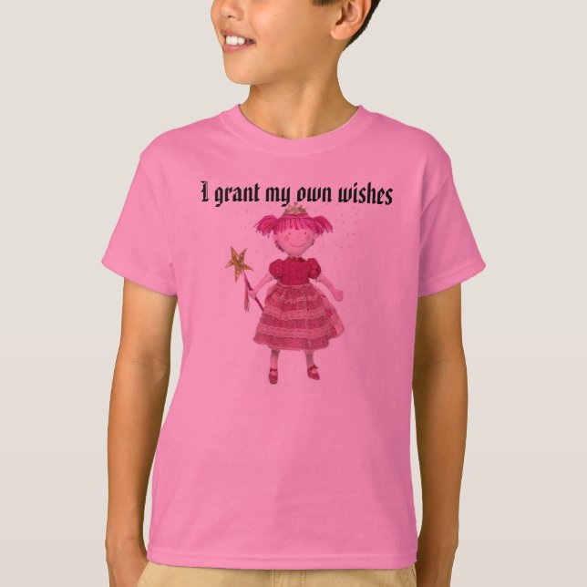 Camiseta Eu concedo meus próprios desejos (Frente)