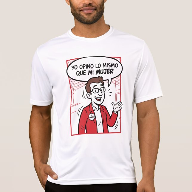 Camiseta Eu concordo (Frente)
