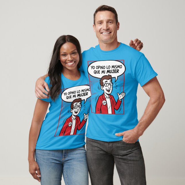 Camiseta Eu concordo (Unissex)