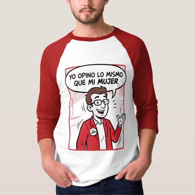 Camiseta Eu concordo (Frente)