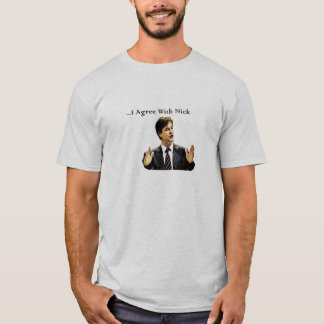 Camiseta Eu concordo com o Nick