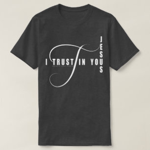 Camiseta Eu Confio Em Você Jesus