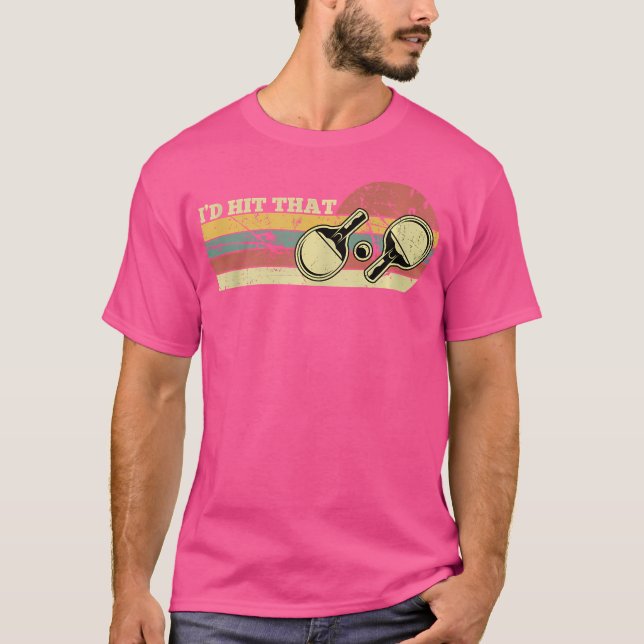 Camiseta Eu Conheceria o Tênis de Mesa (Frente)