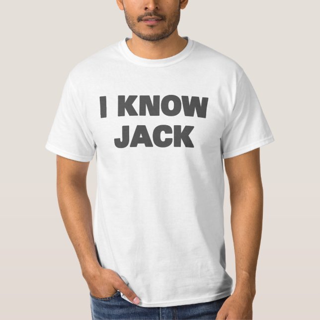 Camiseta Eu conheço Jack (Frente)