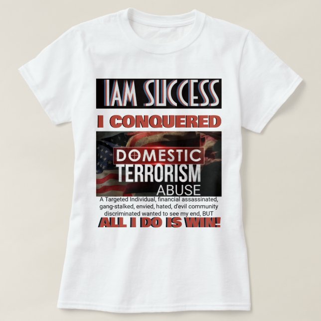 CAMISETA EU CONQUISTEI (Frente do Design)