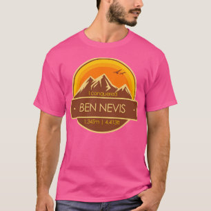 Camiseta Eu Conquistei O Ativo Coletivo De Ben Nevis Hiker