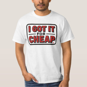 Camiseta Eu Consegui Por Barato