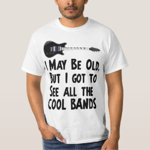 Camiseta Eu consegui ver as bandas legal