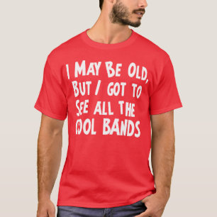 Camiseta Eu consegui ver as bandas legal