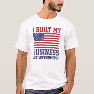 Camiseta Eu construí meu governo do negócio NÃO! T-shirt