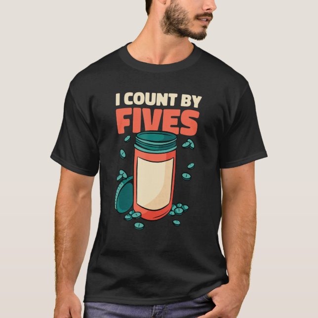 Camiseta Eu Conto Com Fives Pharm D Pharmacy Technician (Frente)