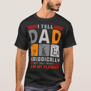 Camiseta Eu conto Pais Periodicamente, mas só quando sou me