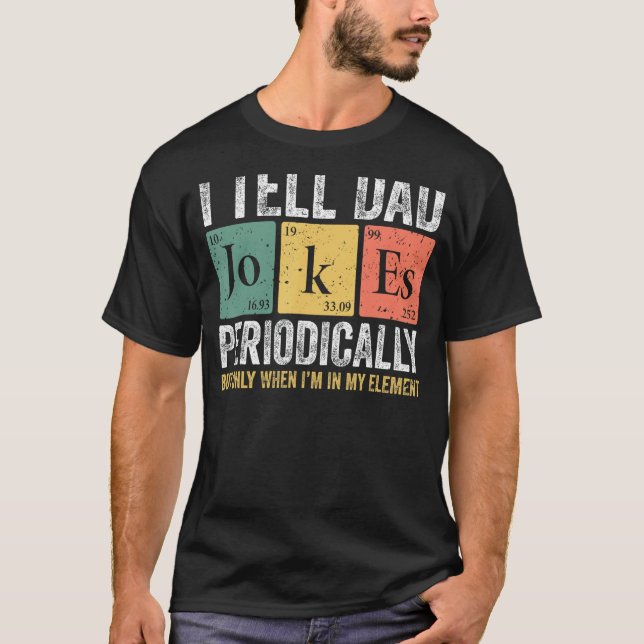 Camiseta Eu conto Pais Periodicamente, mas só quando sou me (Frente)