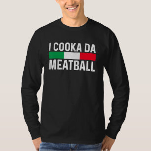 Camiseta Eu Cooka Da Meatball Memória Engraçada Trending It